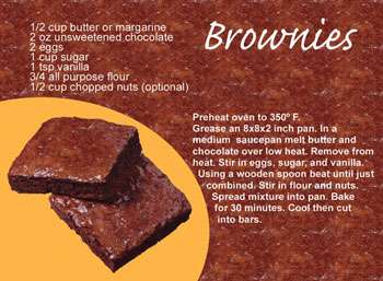 Baked Brownies Recipe