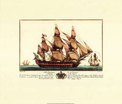 Nave Napolitana Di 74 Cannoni