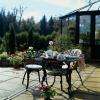 Terrace set for Tea.