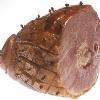 Ham popular at Easter and Christmas.